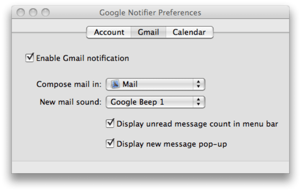 gmail audio notifier download for mac